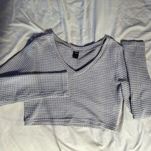 SHEIN cropped long sleeve